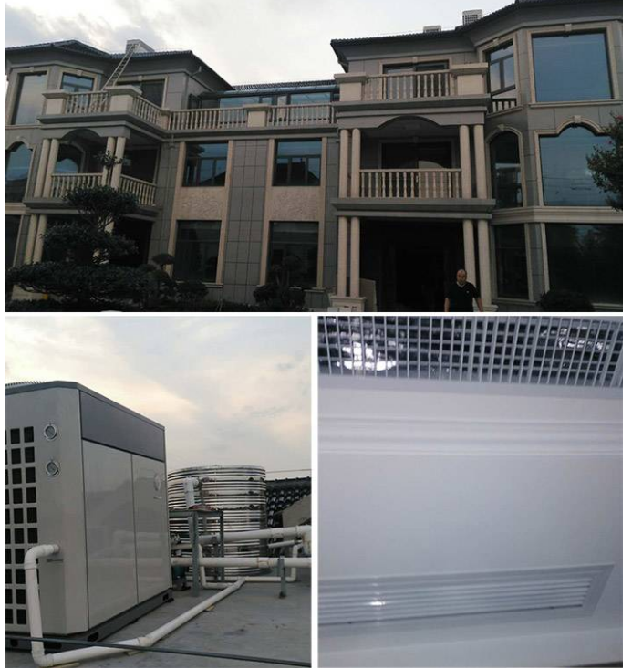 給別墅供暖，土豪們都選擇空氣能熱泵！